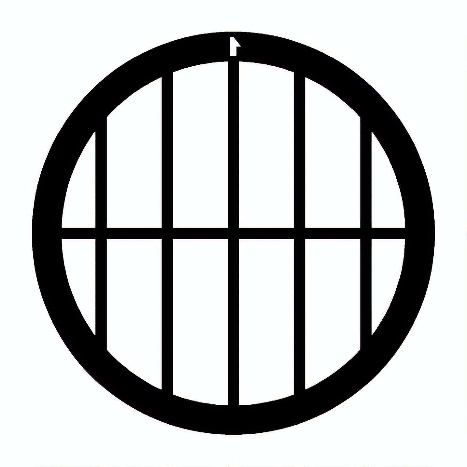 TEM Grids, Netzchen mit parallelen Stegen und Quersteg