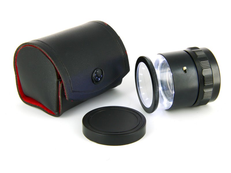 O6003LED_1 Meßlupe mit 8 LEDs