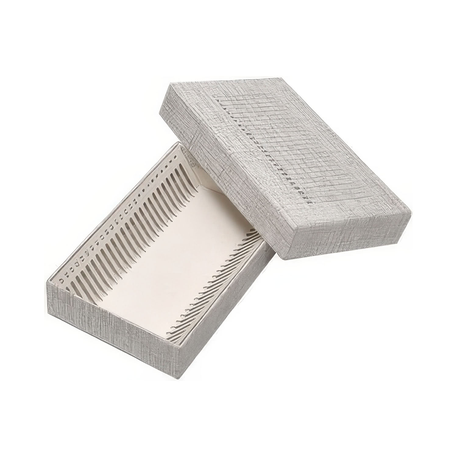 21080 Aufbewahrungsbox aus Karton für 25 Objektträger 25 x 75 mm