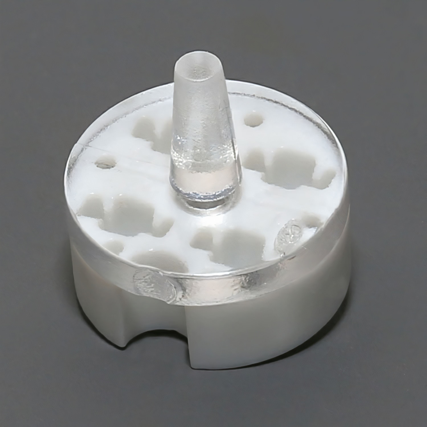 PL160-PBW_1 Kryo-Aufbewahrungsschachtel mit spezieller Einsatzform & pin-type-Deckel, rund