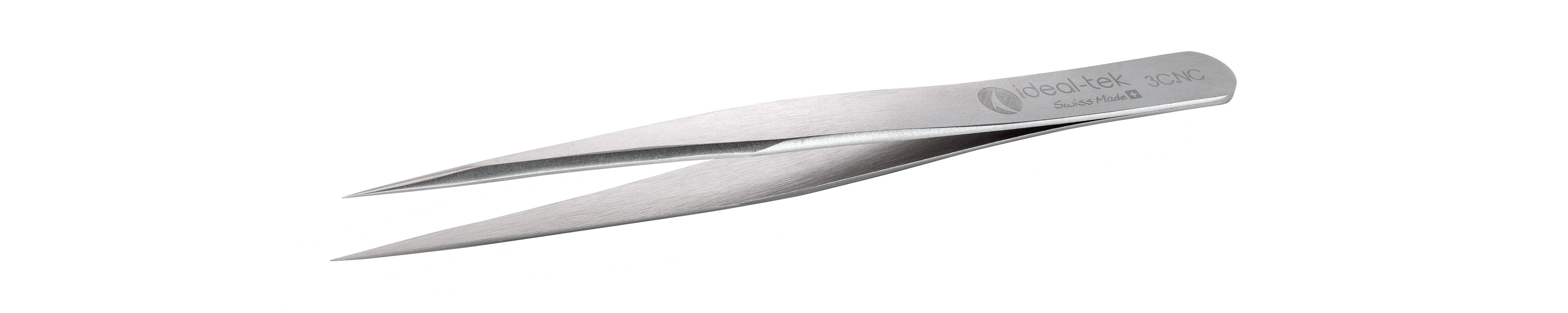 Hochpräzise Pinzette (ideal-tek) Typ 3C, Nickel-Chrom-Legierung, antimagnetisch, Länge: 110 mm