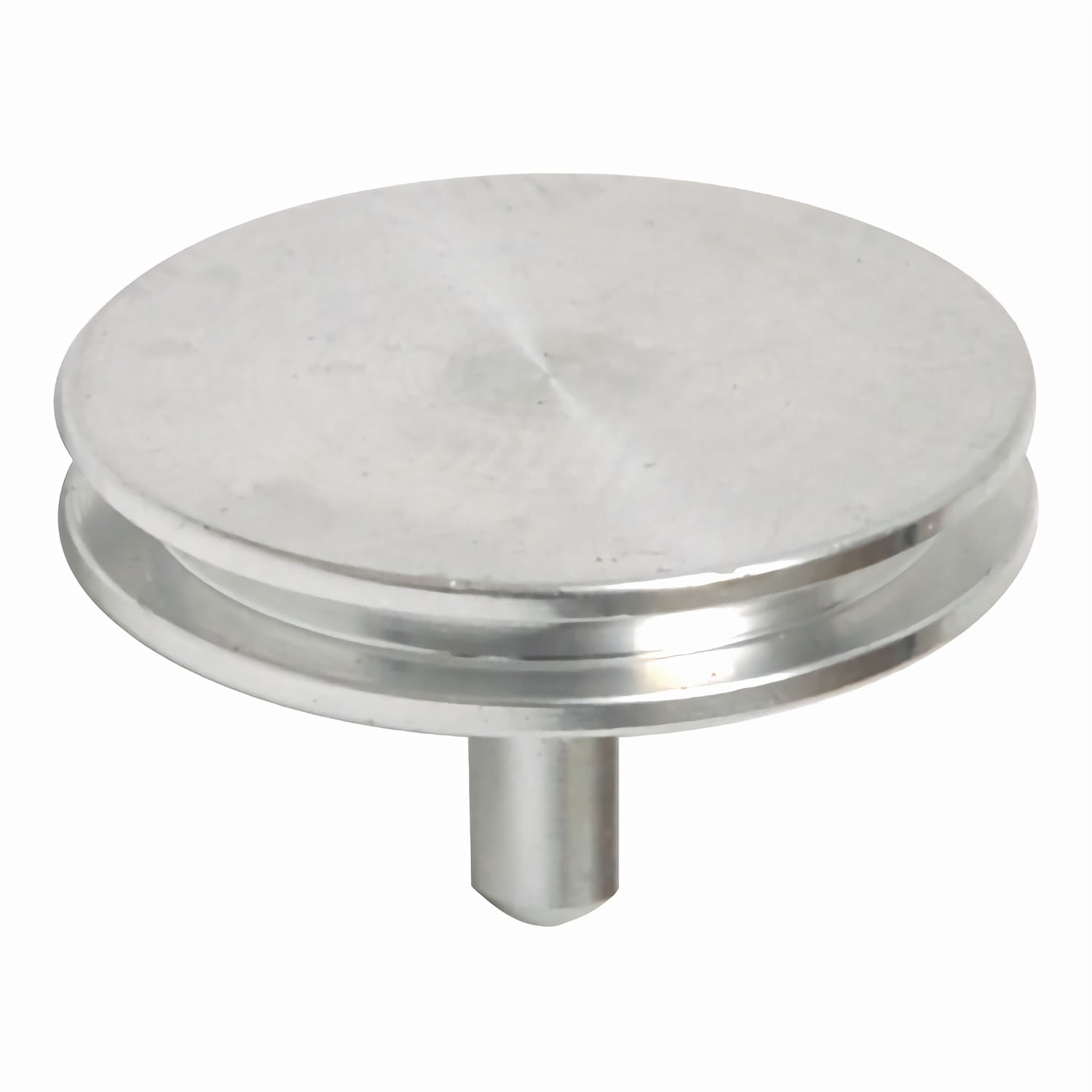 16119_1 Stiftprobenteller aus Aluminium Ø 18 mm, Stiftlänge 8 mm