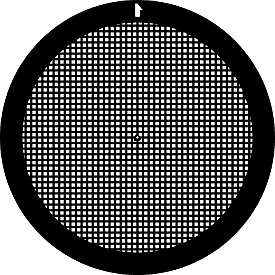Gilder TEM Netzchen, Kupfer, 400 mesh, quadratisches Muster