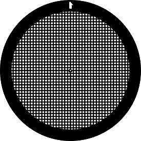 G2400C_1 Gilder TEM Netzchen, Kupfer, 400 mesh, quadratisches Muster