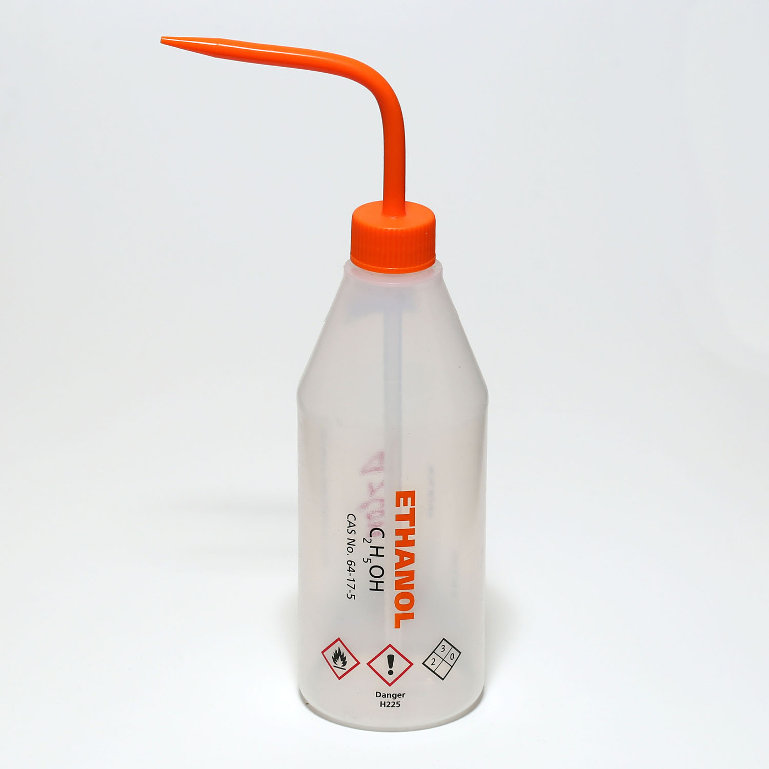 Spritzflasche mit Aufschrift