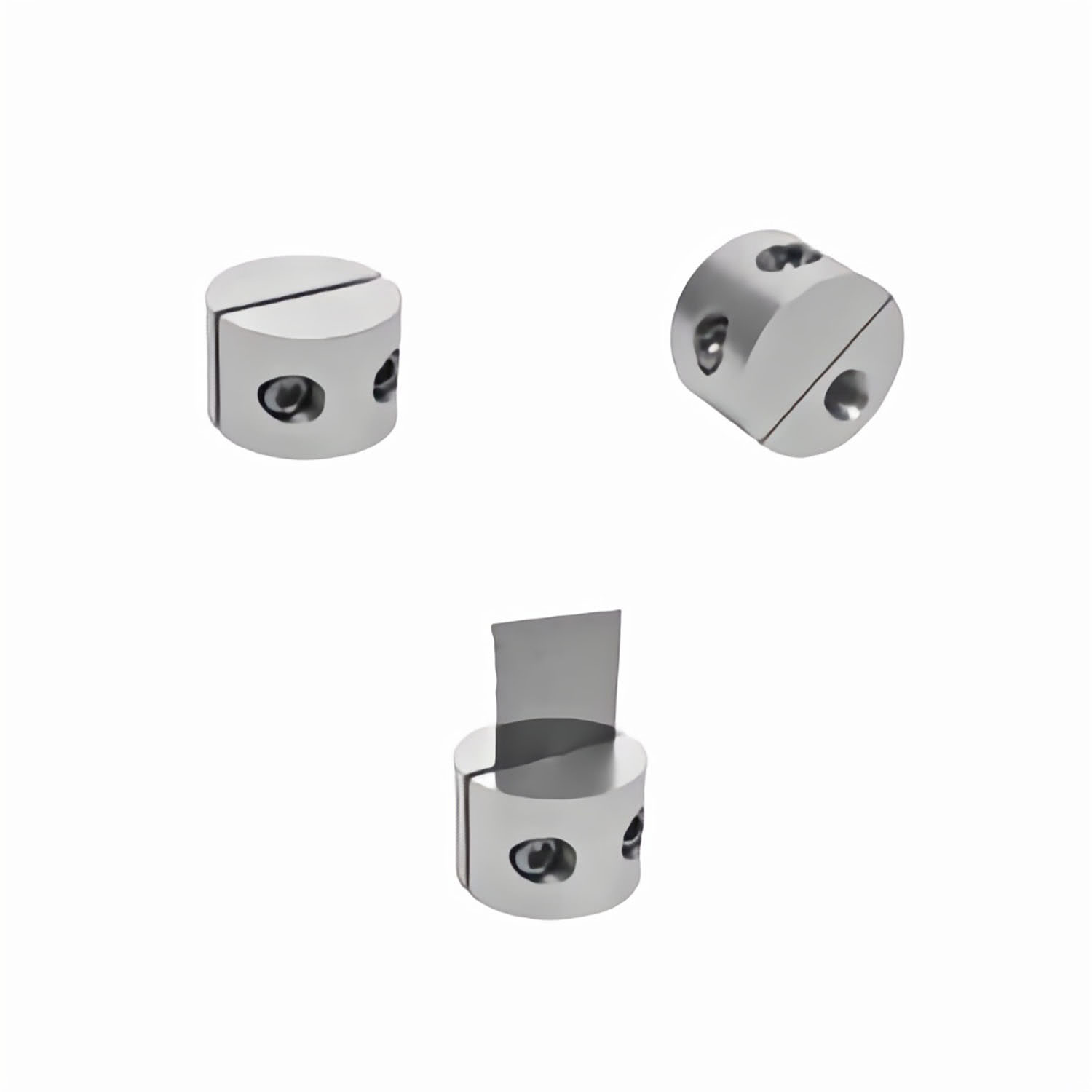 15335-4_1 Geteilter Probenhalter für Hitachi mit M4-Gewinde für dünne Proben oder Wafer