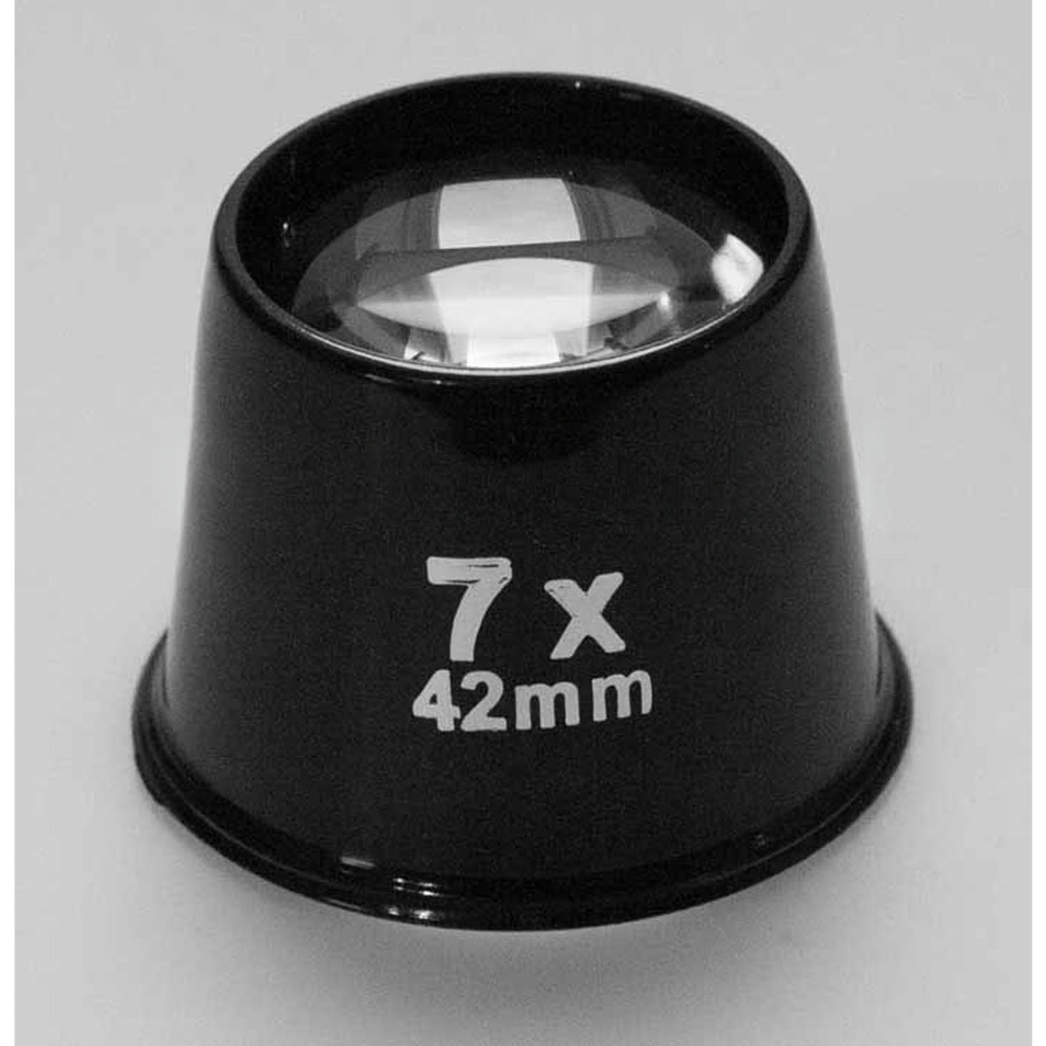 Uhrmacherlupe, x7 Vergrößerung mit 25mm Linsendurchmesser Uhrmacherlupe, x7 Vergrößerung mit 25mm Linsendurchmesser