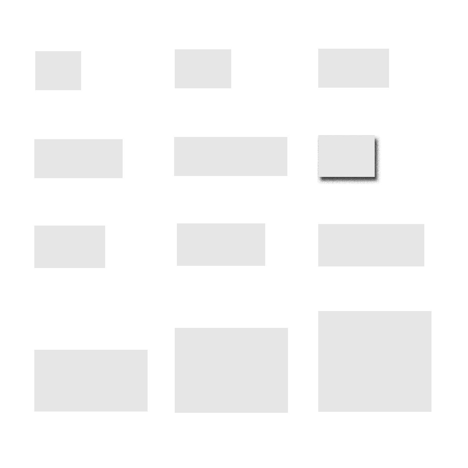 L42361_1 Rechteckige Deckgläschen in unterschiedlichen Größen