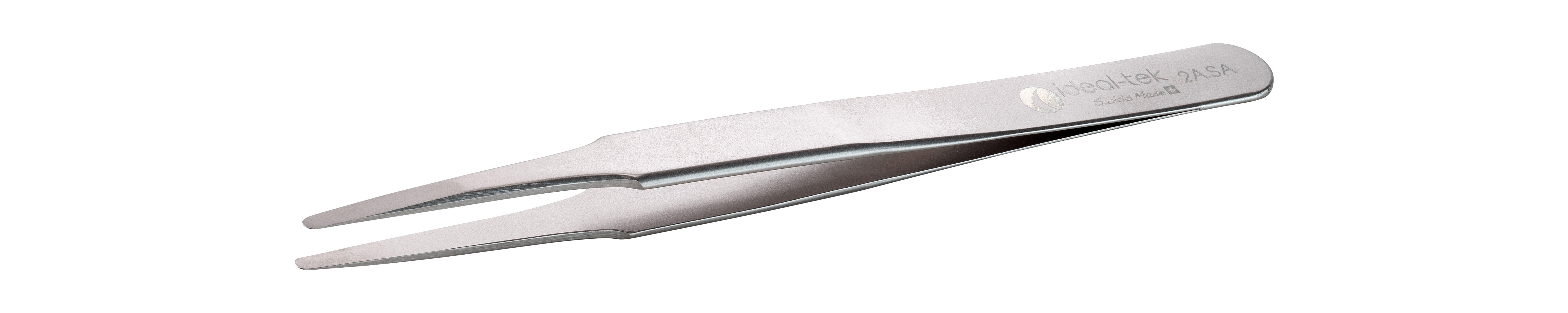 Hochpräzise Pinzette (ideal-tek) Typ 2A, antimagnetisch, Länge: 120 mm