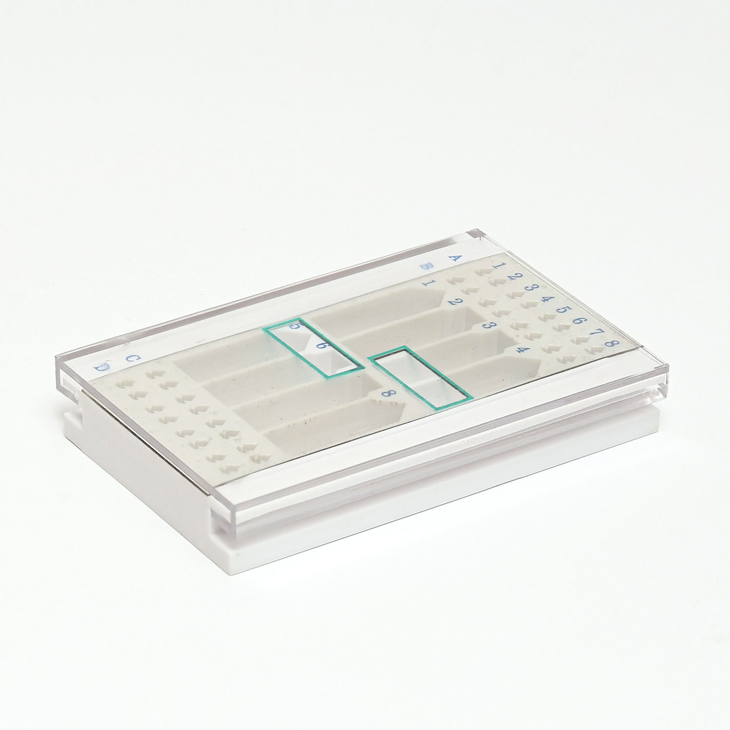 Aufbewahrungsbox für 96 TEM Grids Netzchen & Blöcke Aufbewahrungsbox für 96 TEM Grids Netzchen & Blöcke