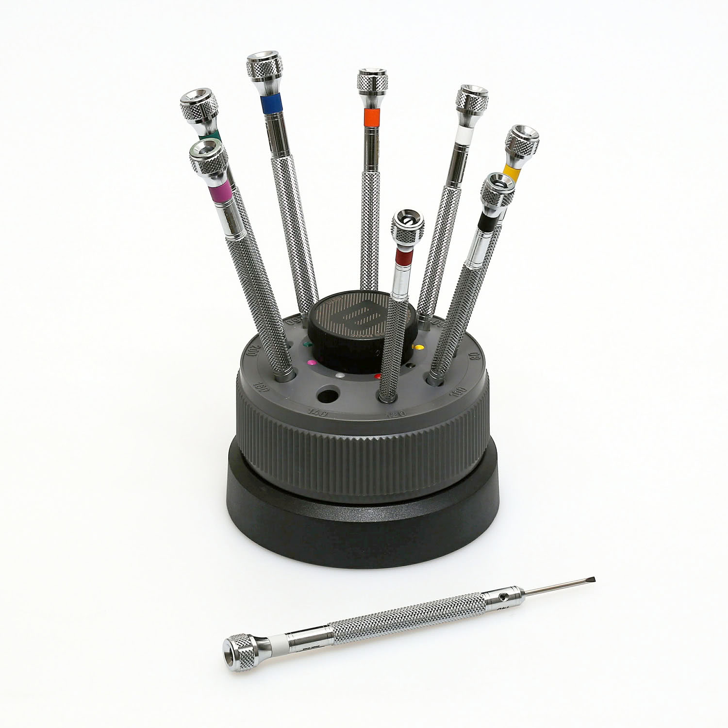 T530_1 Uhrmacher-Schraubenzieher, Satz mit 9 Stück