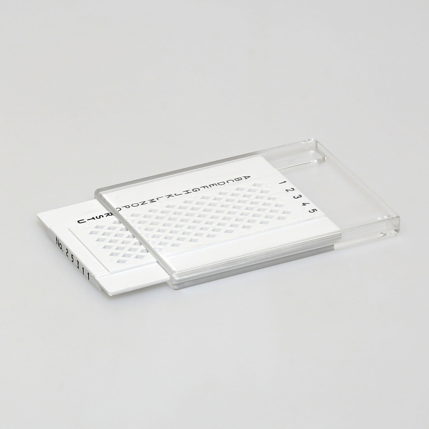 B801003080_1 Aufbewahrungsbox für 100 TEM Grids Netzchen mit Ident-Nr. (LEICA / LKB)