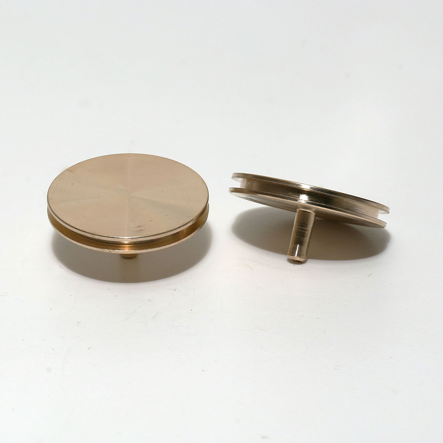 Stiftprobenteller aus Messing für Zeiss, Ø 25,4 mm, Stiftlänge 8 mm