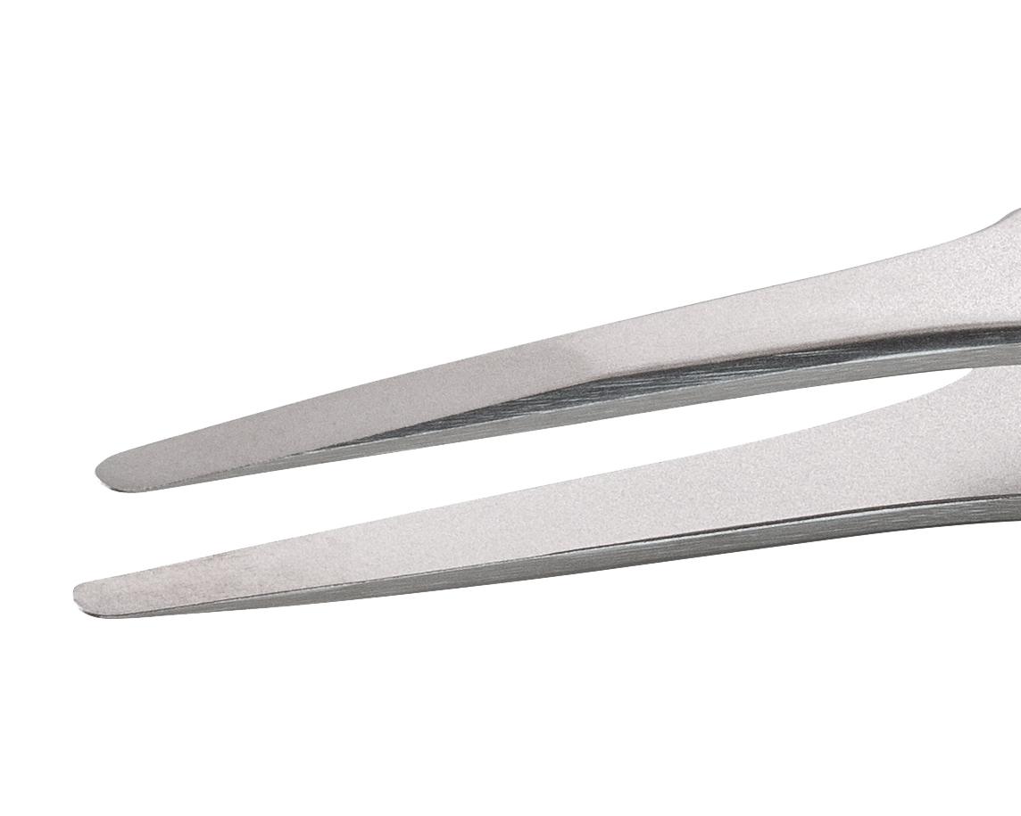 Hochpräzise Pinzette (ideal-tek) Typ 2A, antimagnetisch, Länge: 120 mm