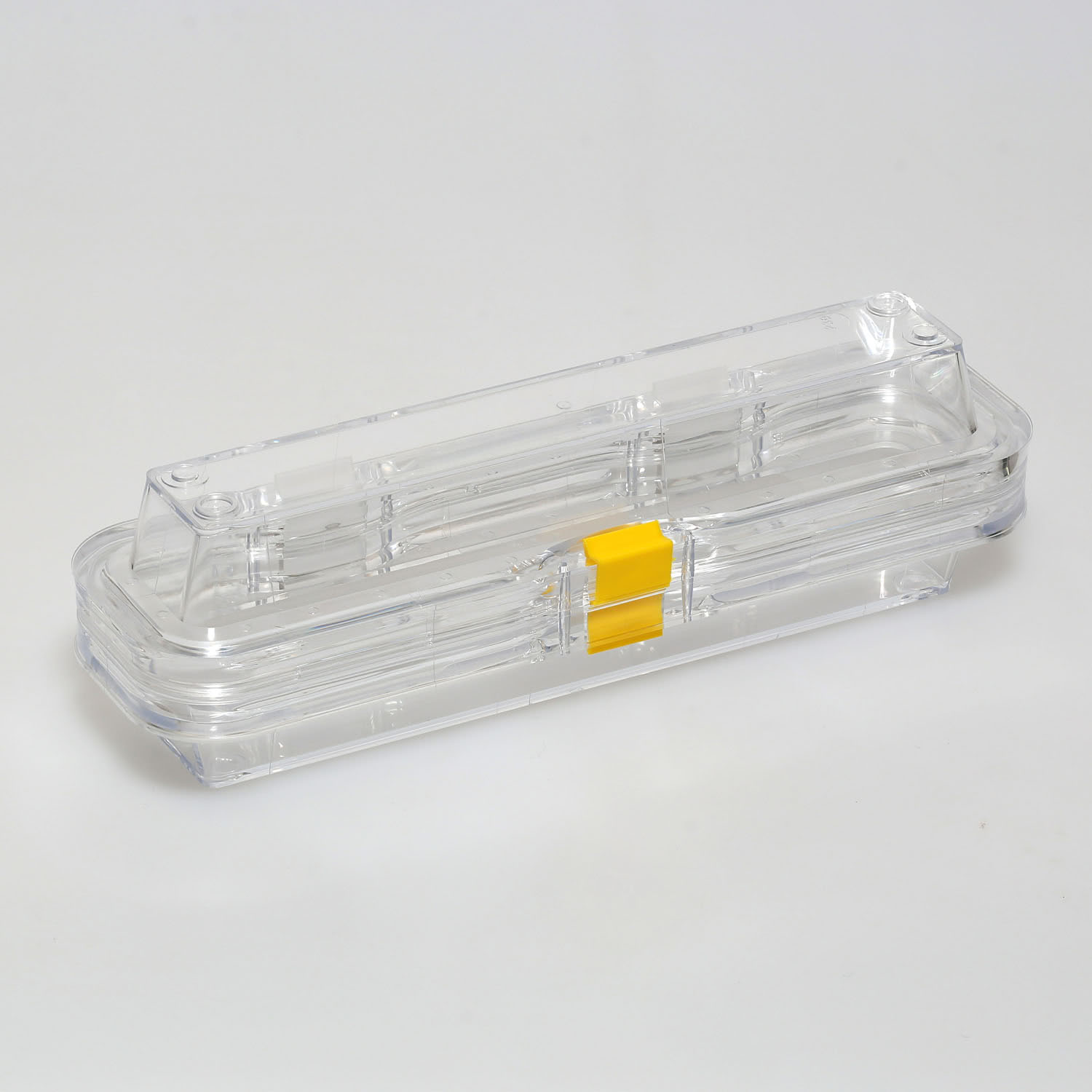 G3456_1 Aufbewahrungsschachtel mit Membran und Klippverschluss, aufklappbar