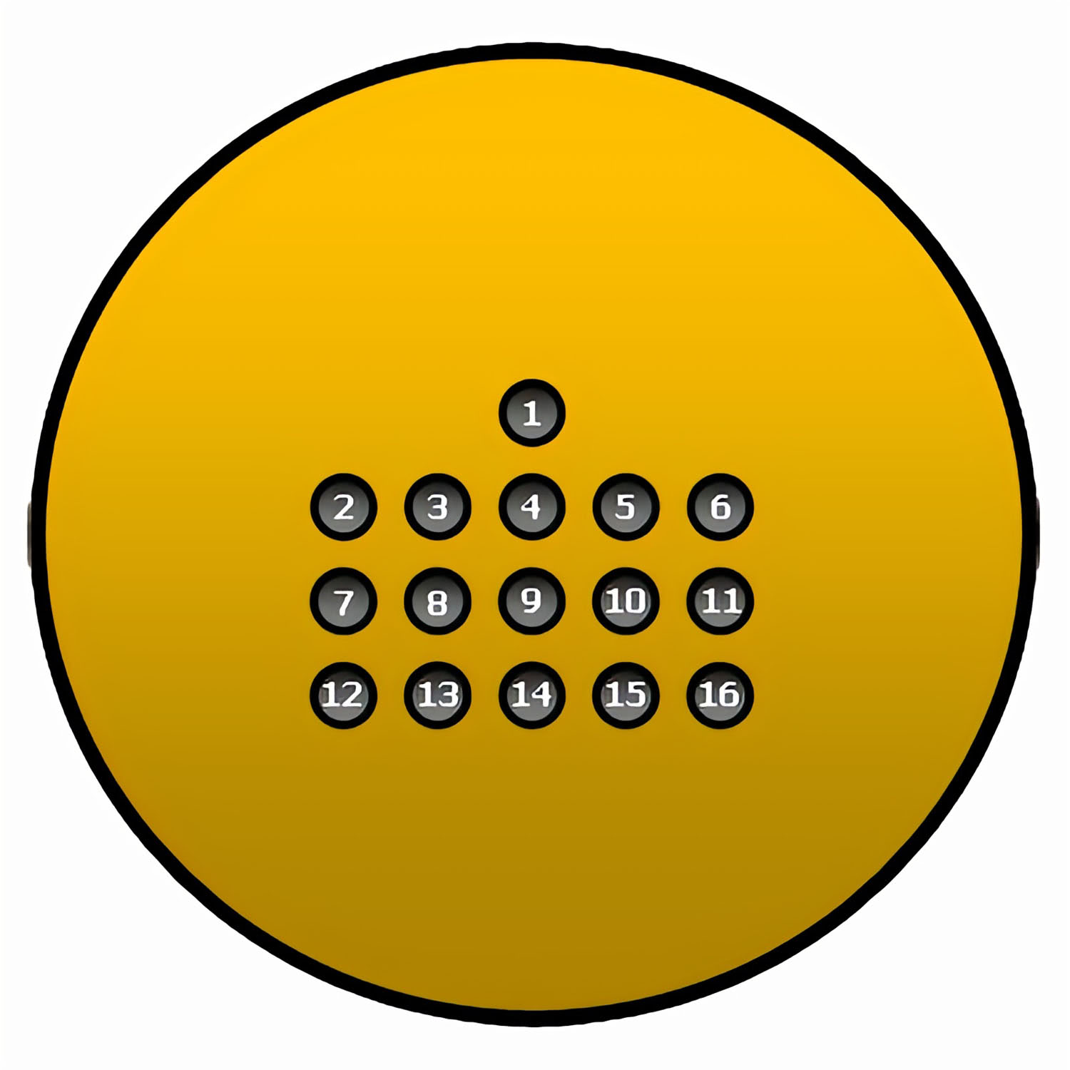 Seltene Erden Standards im Glas-Halter, 25 mm