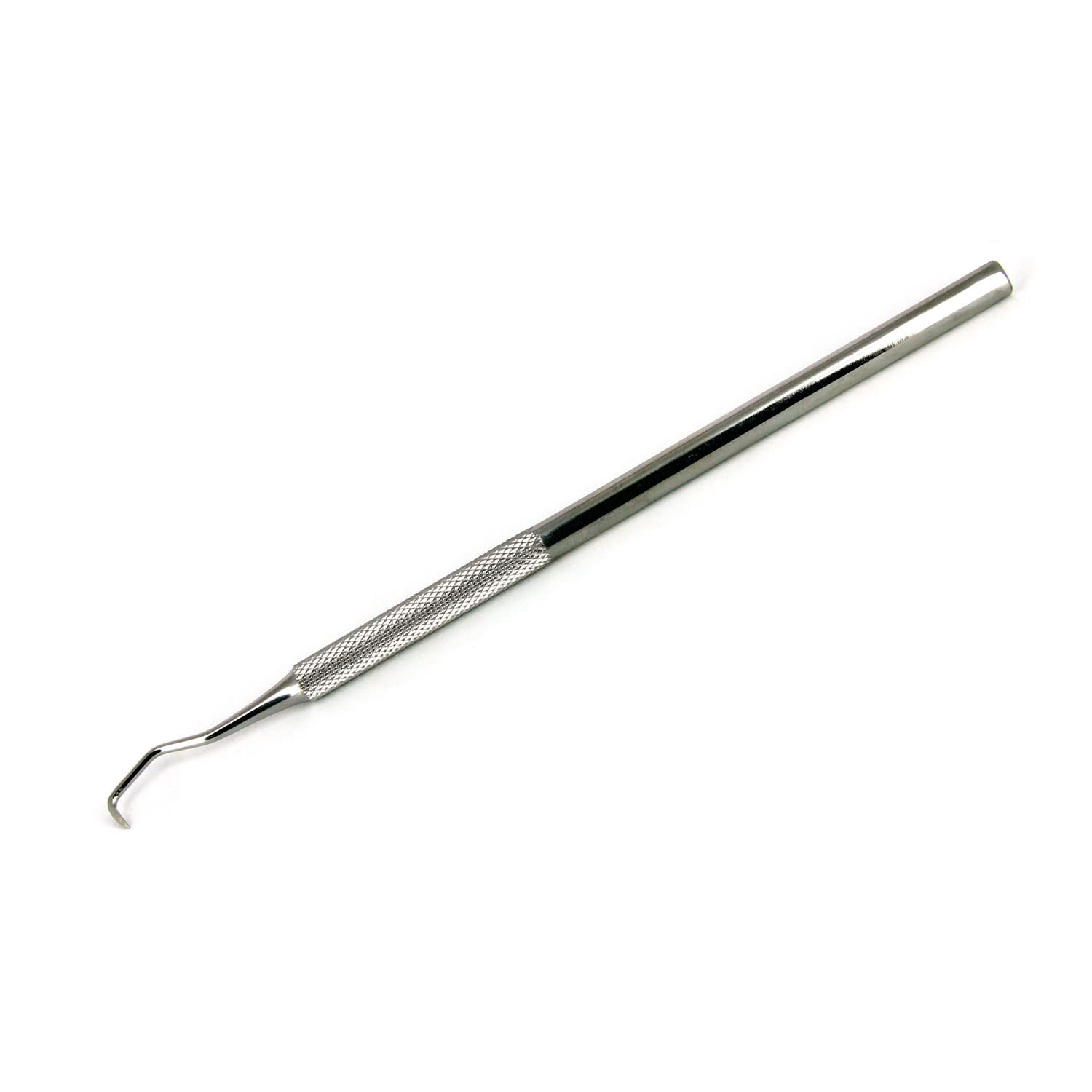 Sonden aus Edelstahl mit gebogener Spitze, 15 cm Länge