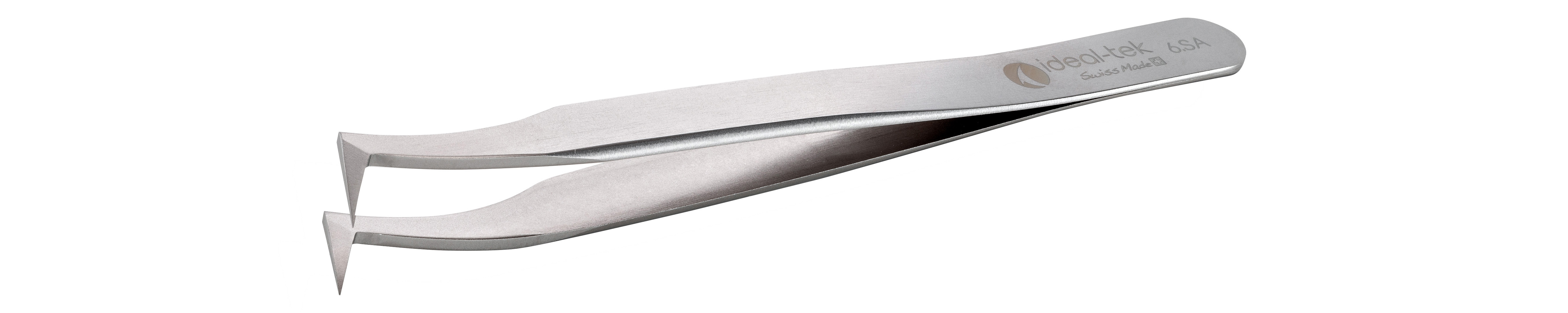 Hochpräzise Pinzette (ideal-tek) Typ 6, antimagnetisch, Länge: 115 mm