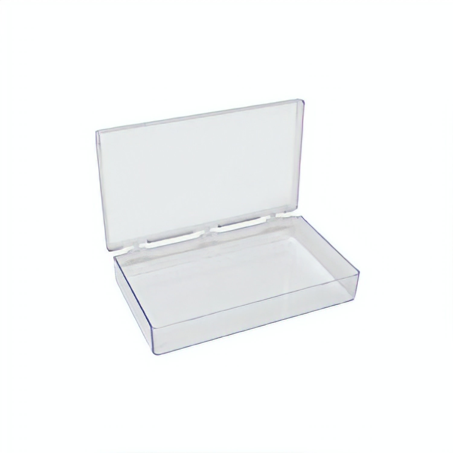 139-601_1 Aufbewahrungsschachtel aus Polystyrol mit drei Scharnieren