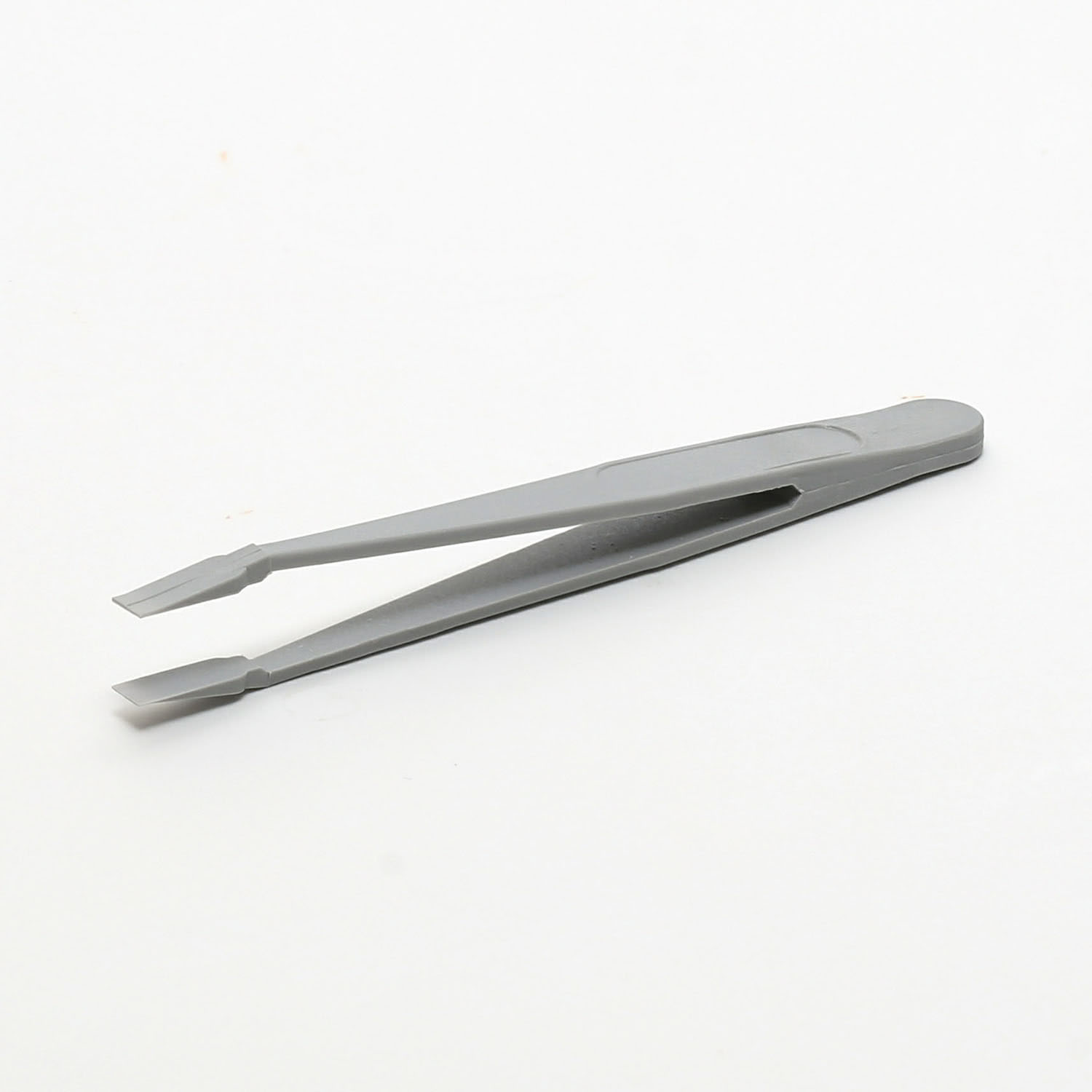 T5230_1 Kunststoff Pinzette mit flacher Spitze