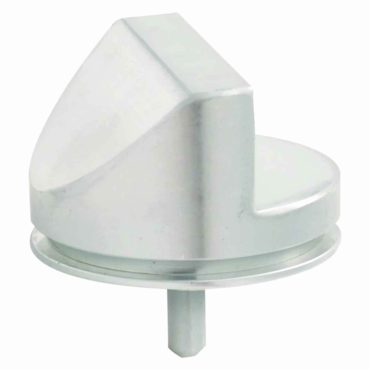 Stiftprobenteller Ø 25 mm mit Profil 45° / 90°, Stiftlänge 9,5 mm