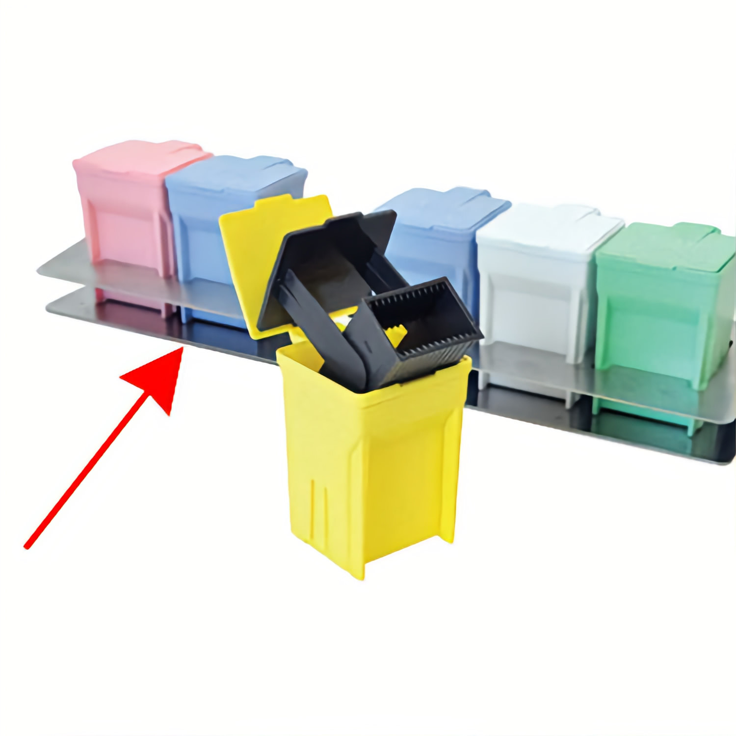 27326_1 Aluminium Gestell für 6 EasyDip Färbetröge