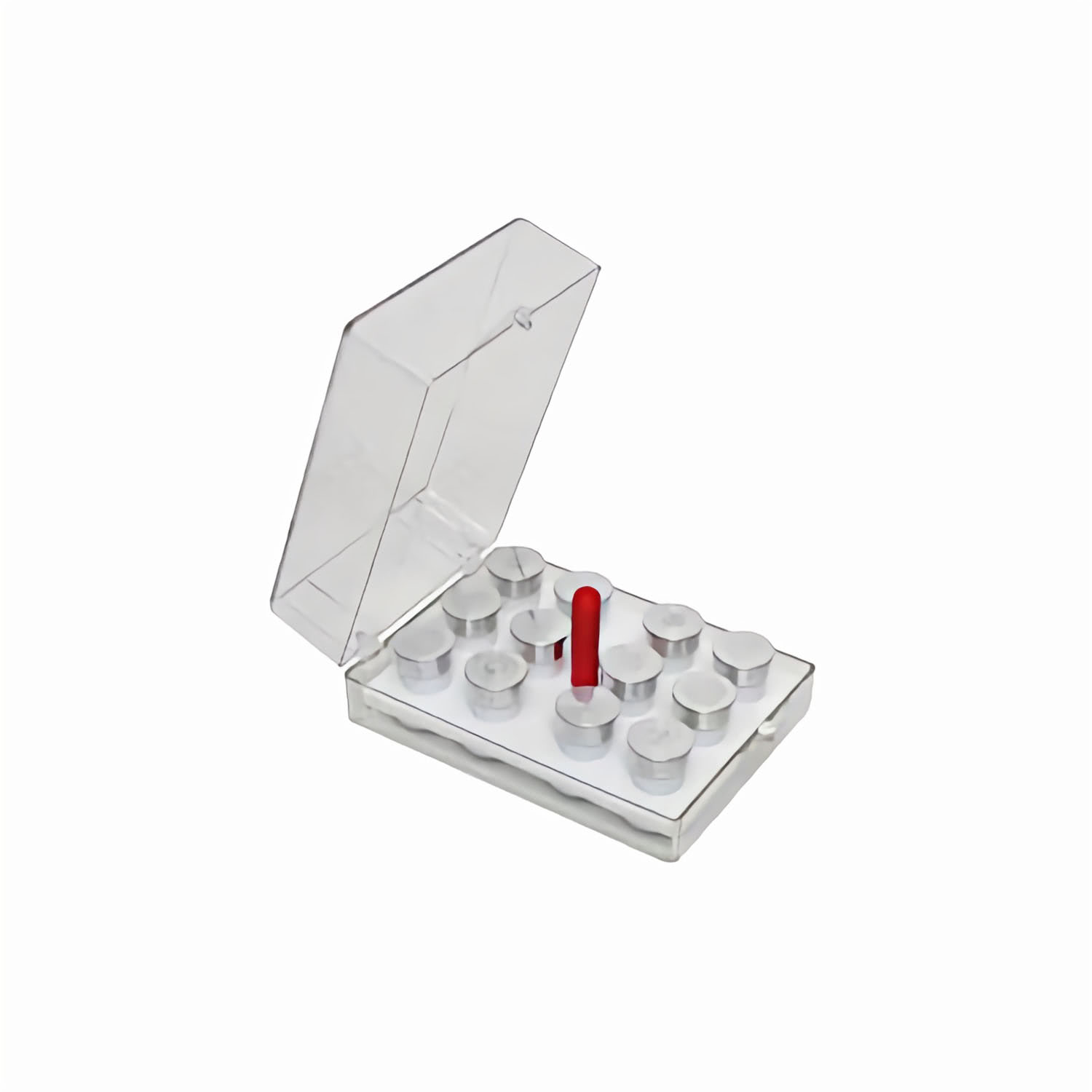 16712_1 Aufbewahrungsschachtel für Hitachi Probenträger mit M4-Gewinde