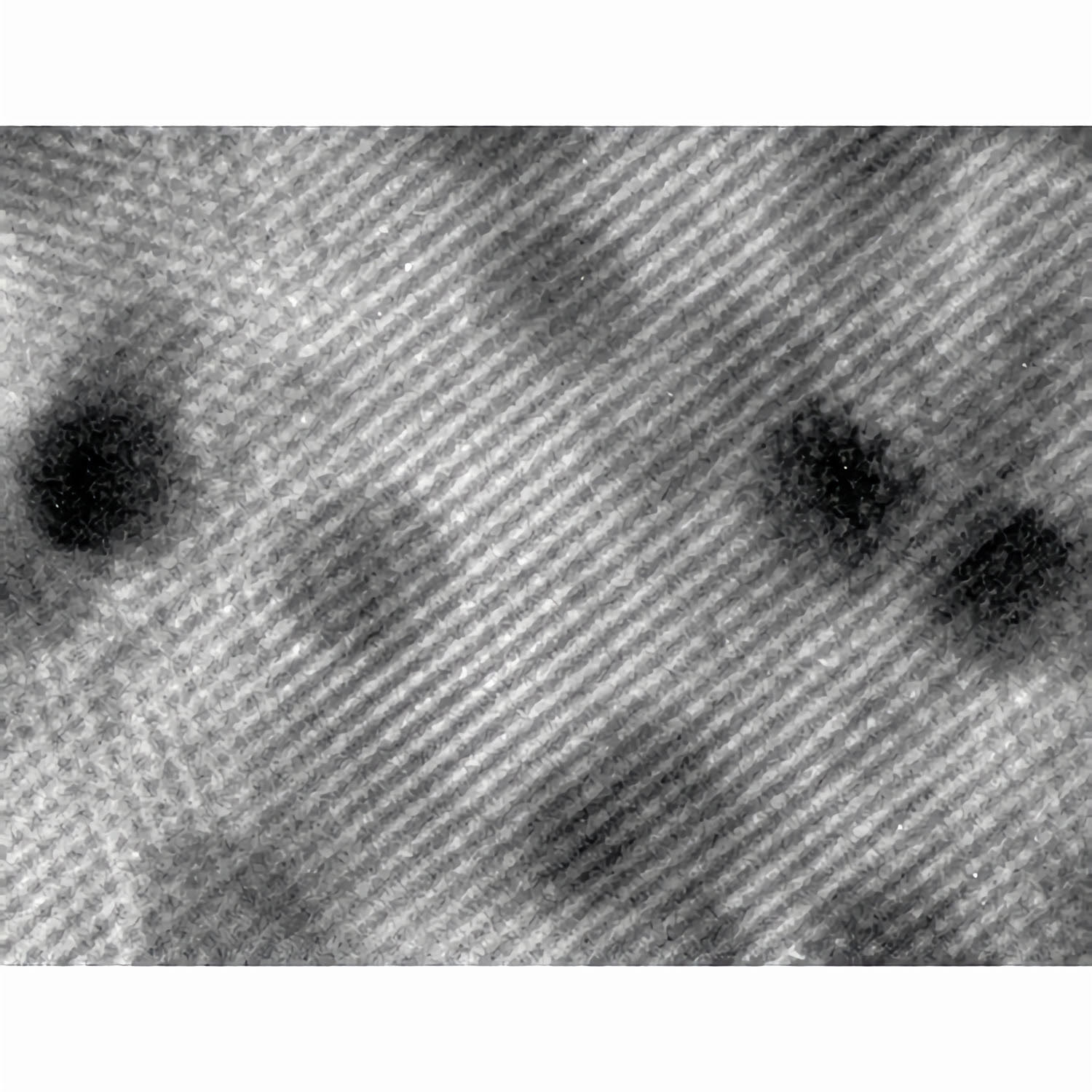 S118_1 Gitterebenen-Testobjekt Kaliumchloroplatinat-Kristalle auf 3,05 mm Netzchen