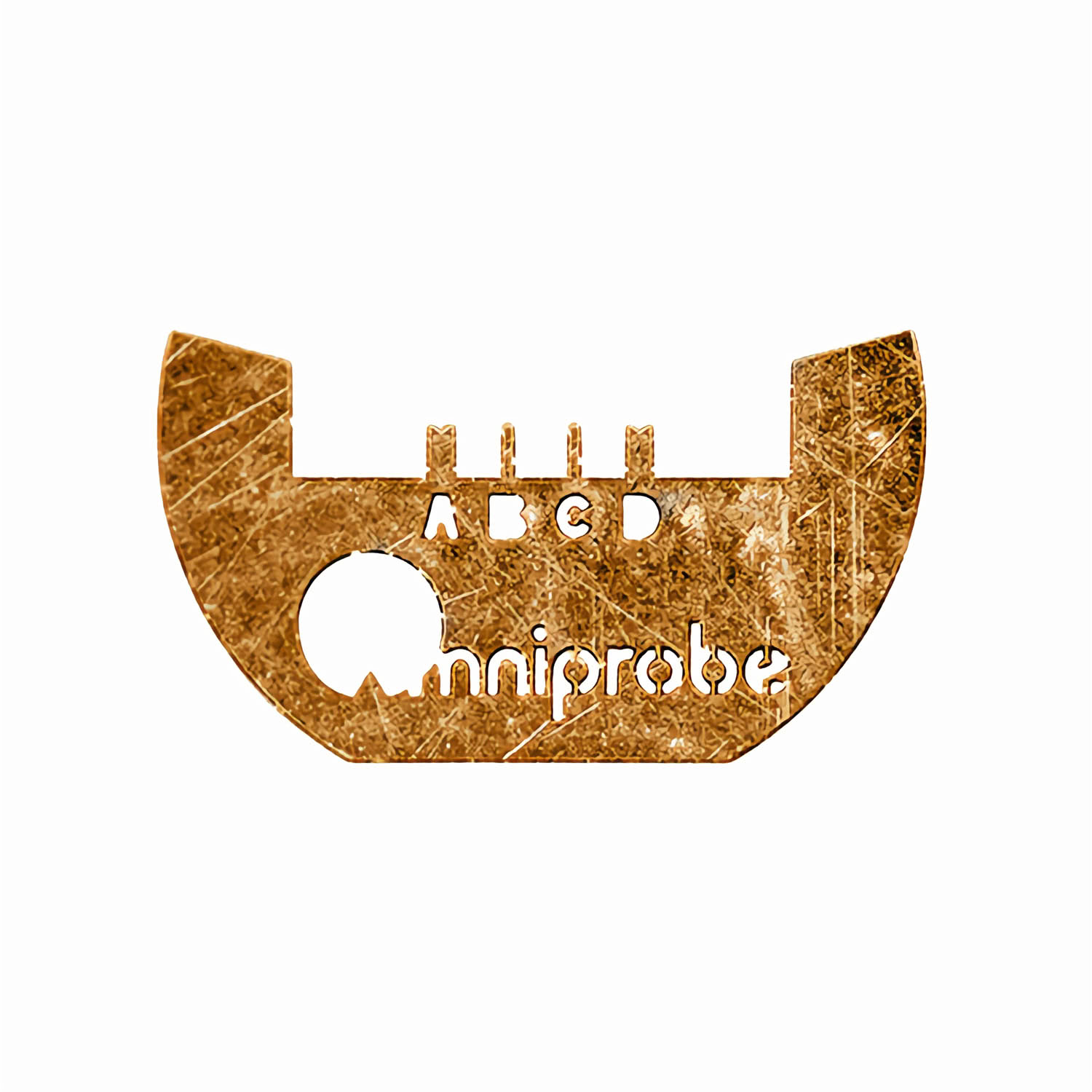 J423_1 Omniprobe Lift-Out-Grids mit 4 Zapfen, Kupfer, Ø 3 mm, Dicke 30 µm