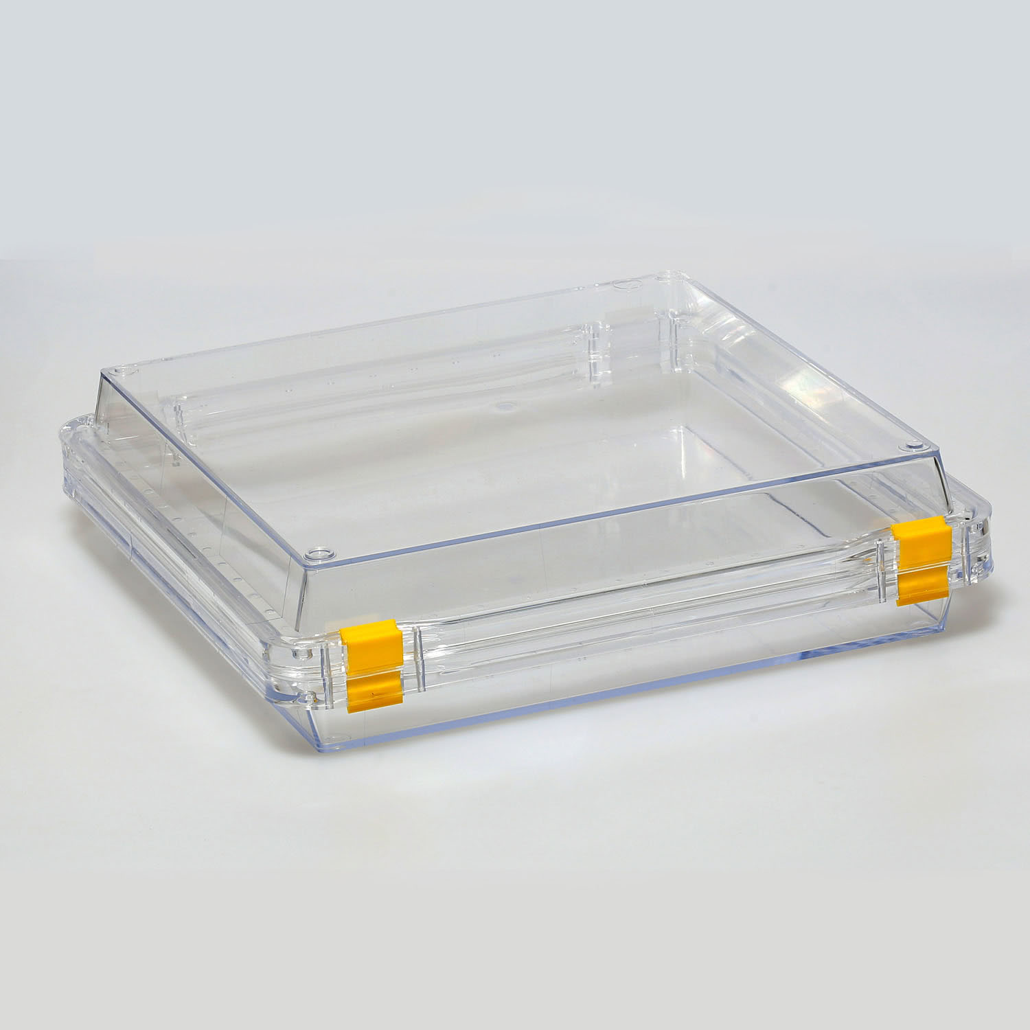 G3459_1 Aufbewahrungsschachtel mit Membran und Klippverschluss, aufklappbar