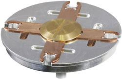 15470_1 REM Halter für 4 TEM Netzchen mit 6 mm Stift