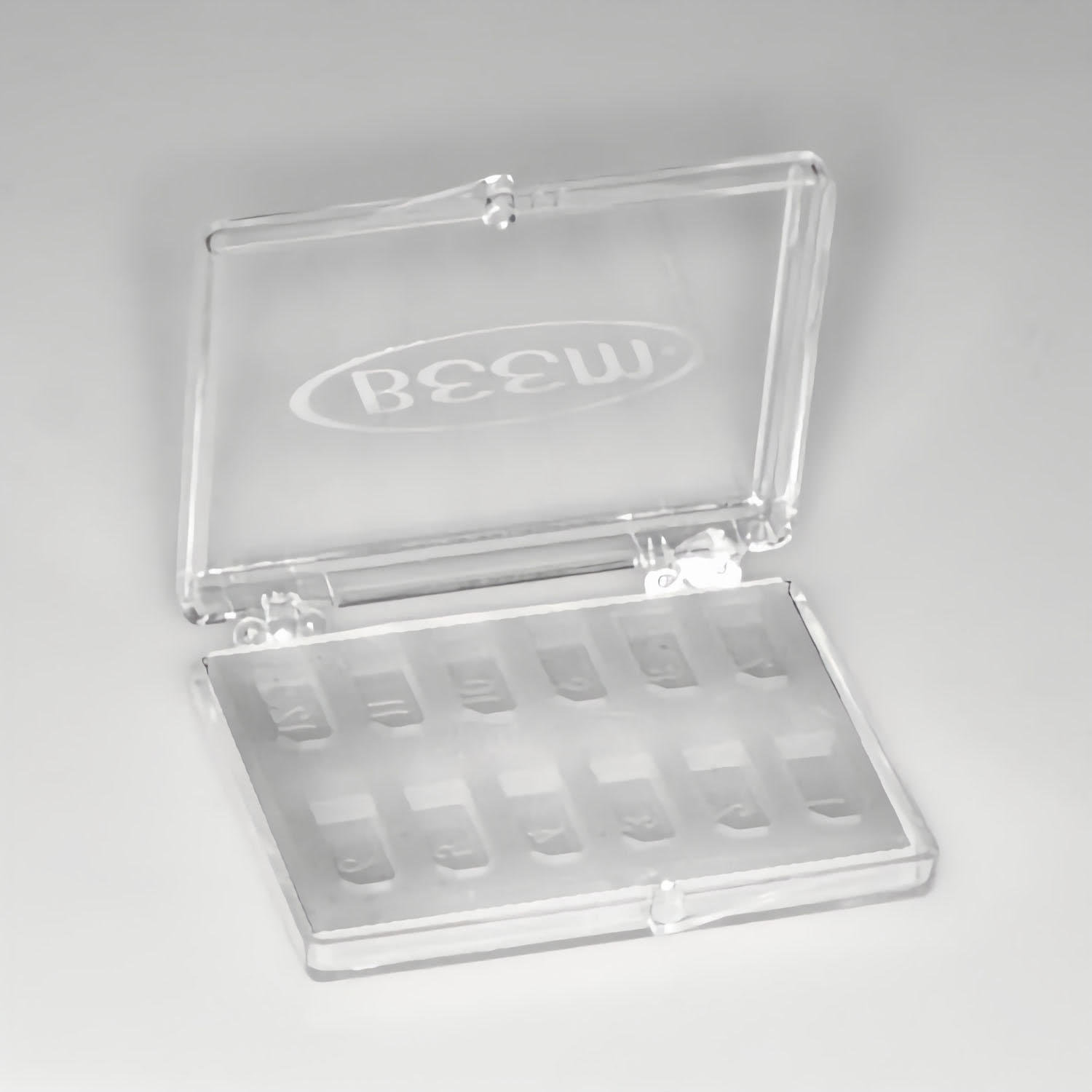 G3654_1 BEEM® Flacheinbettungsform (transparent)