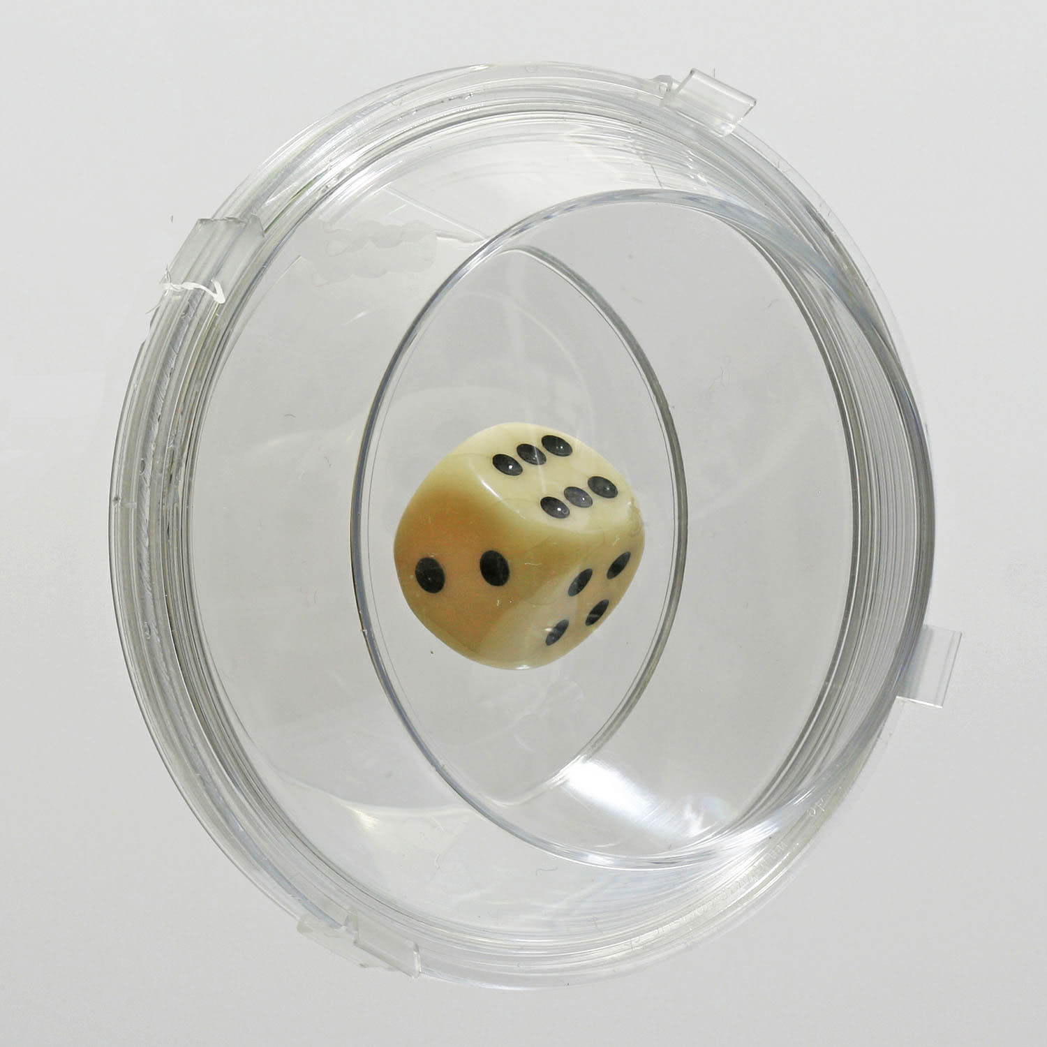 G3393_2 Aufbewahrungsschachtel mit Membran Ø 82 mm x 40 mm Tiefe, rund, transparent