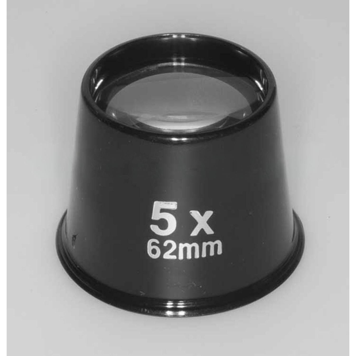Uhrmacherlupe, x5 Vergrößerung mit 25mm Linsendurchmesser