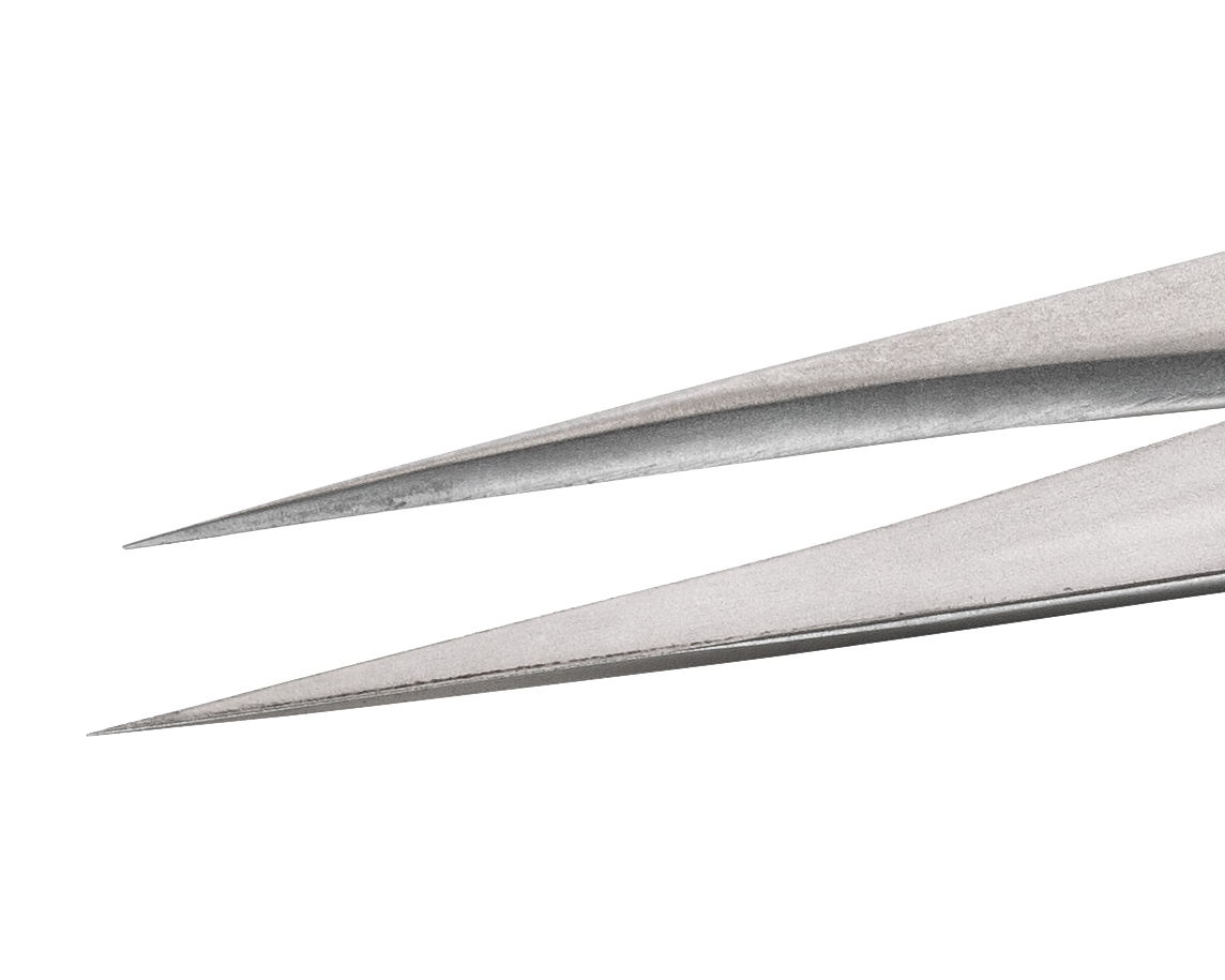 Hochpräzise Pinzette (ideal-tek) Typ 3, antimagnetisch, Länge: 120 mm