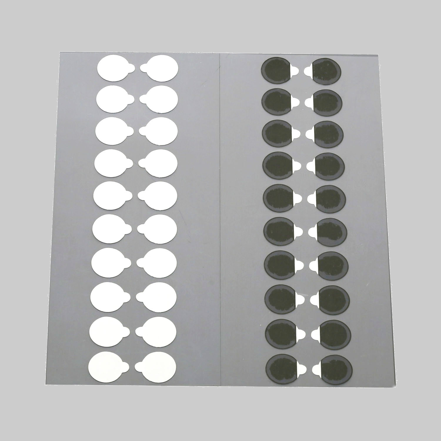 Leit-Tabs Kohlenstoffklebepads mit Aluminium Träger