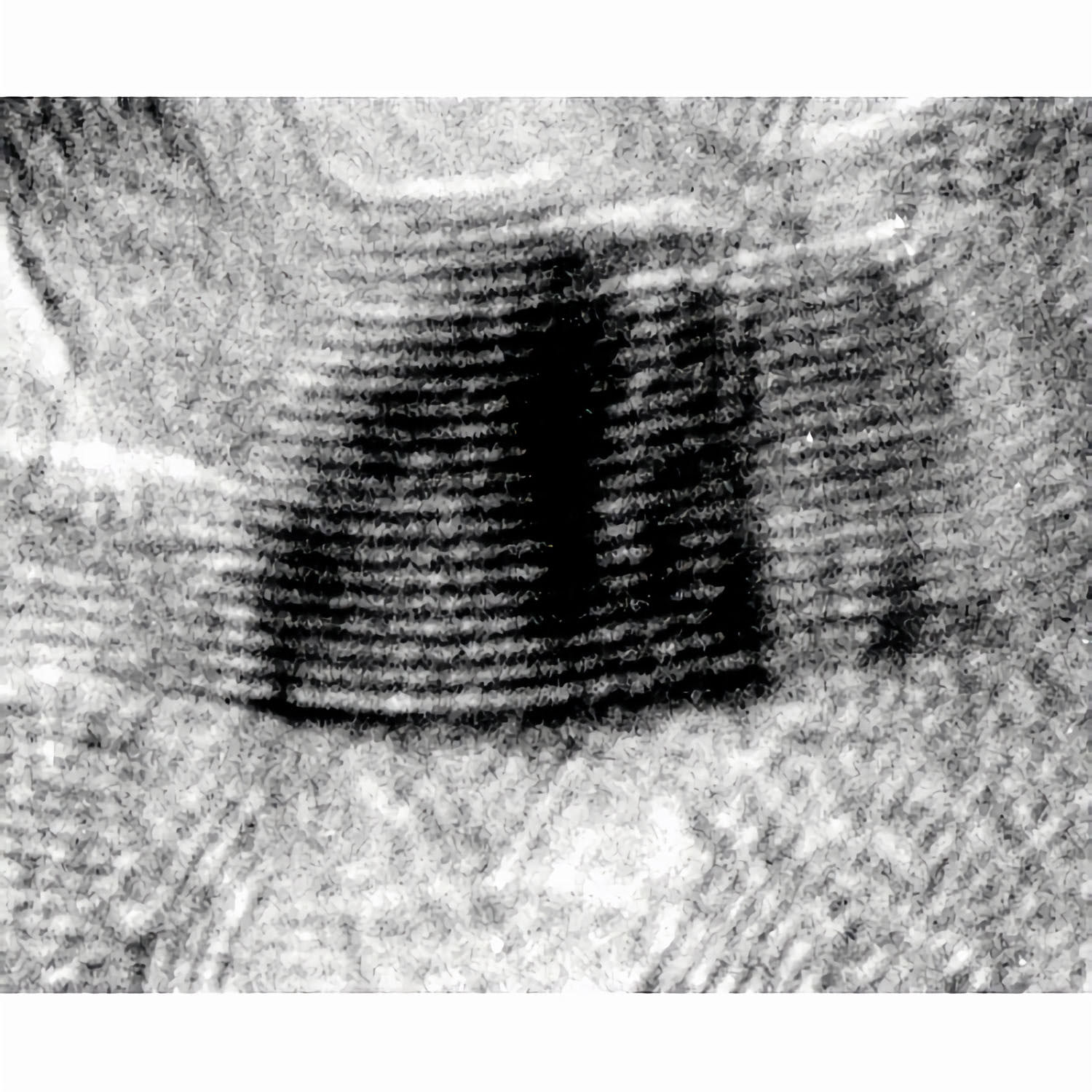 S140_1 Gitterebenen-Testobjekt Carbon Black in Graphitform auf 3,05 mm Netzchen