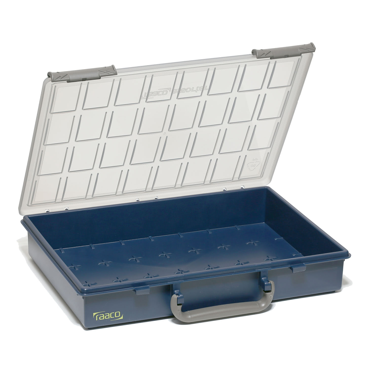 G3877L_1 raaco Sortimentskasten ohne Unterteilung & Tragegriff