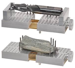 15475 Großer Universalhalter mit Stift für Proben bis zu 90 mm Größe