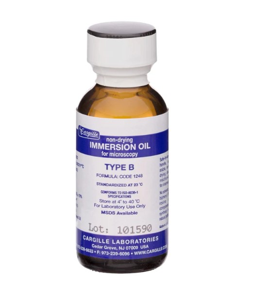 Cargille Immersionsöl Typ B hoch viskos, 120ml
