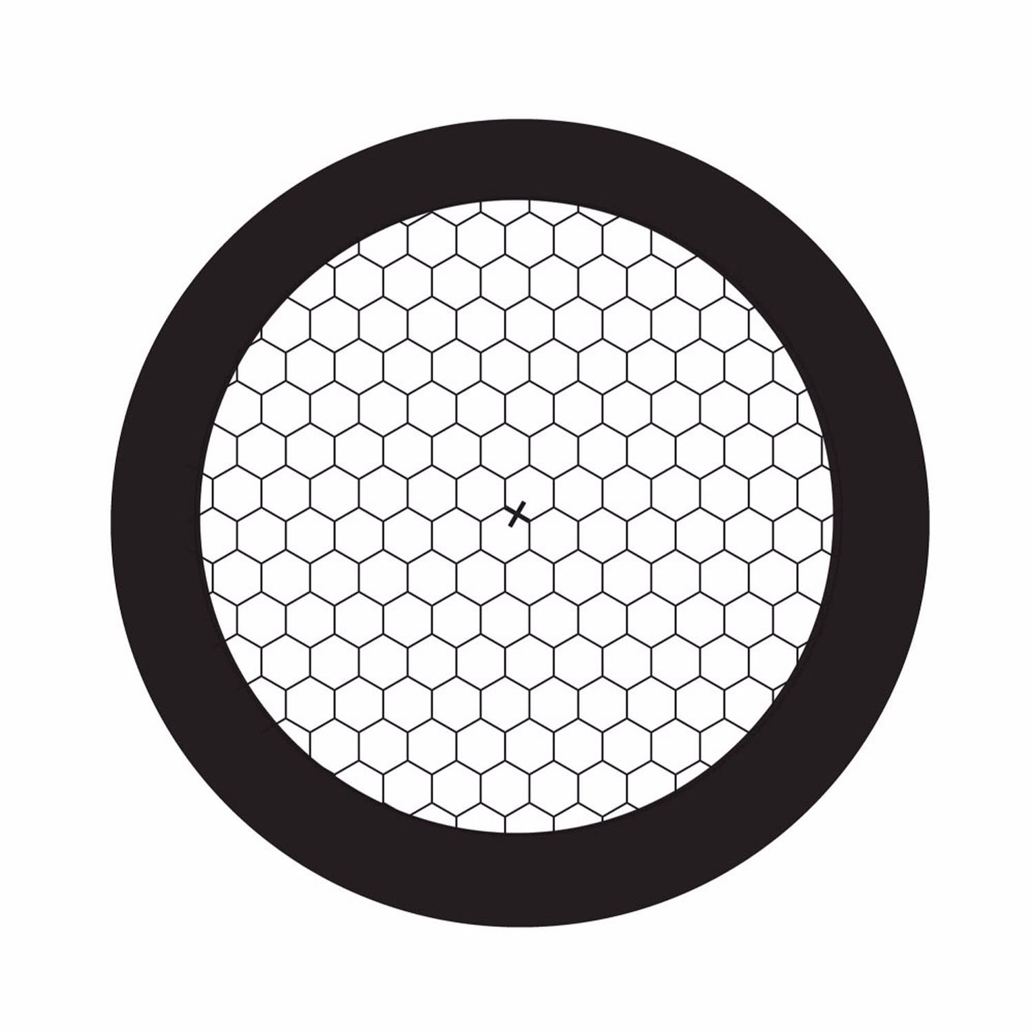 8GN135_1 TEM Grids, Netzchen mit hexagonalen Mesh mit Mittelmarkierung