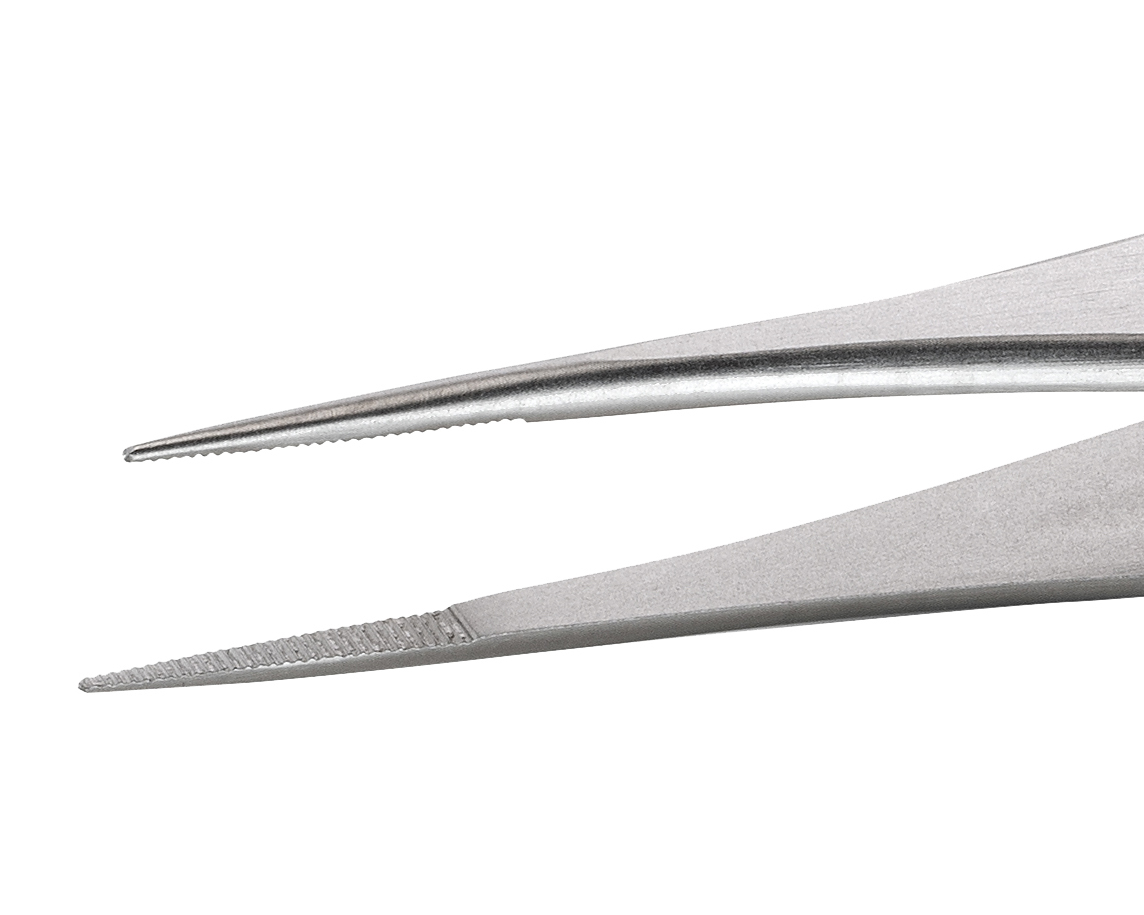 Hochpräzise Pinzette (ideal-tek) Typ 10G, antimagnetisch, geriffelt, Länge: 110 mm