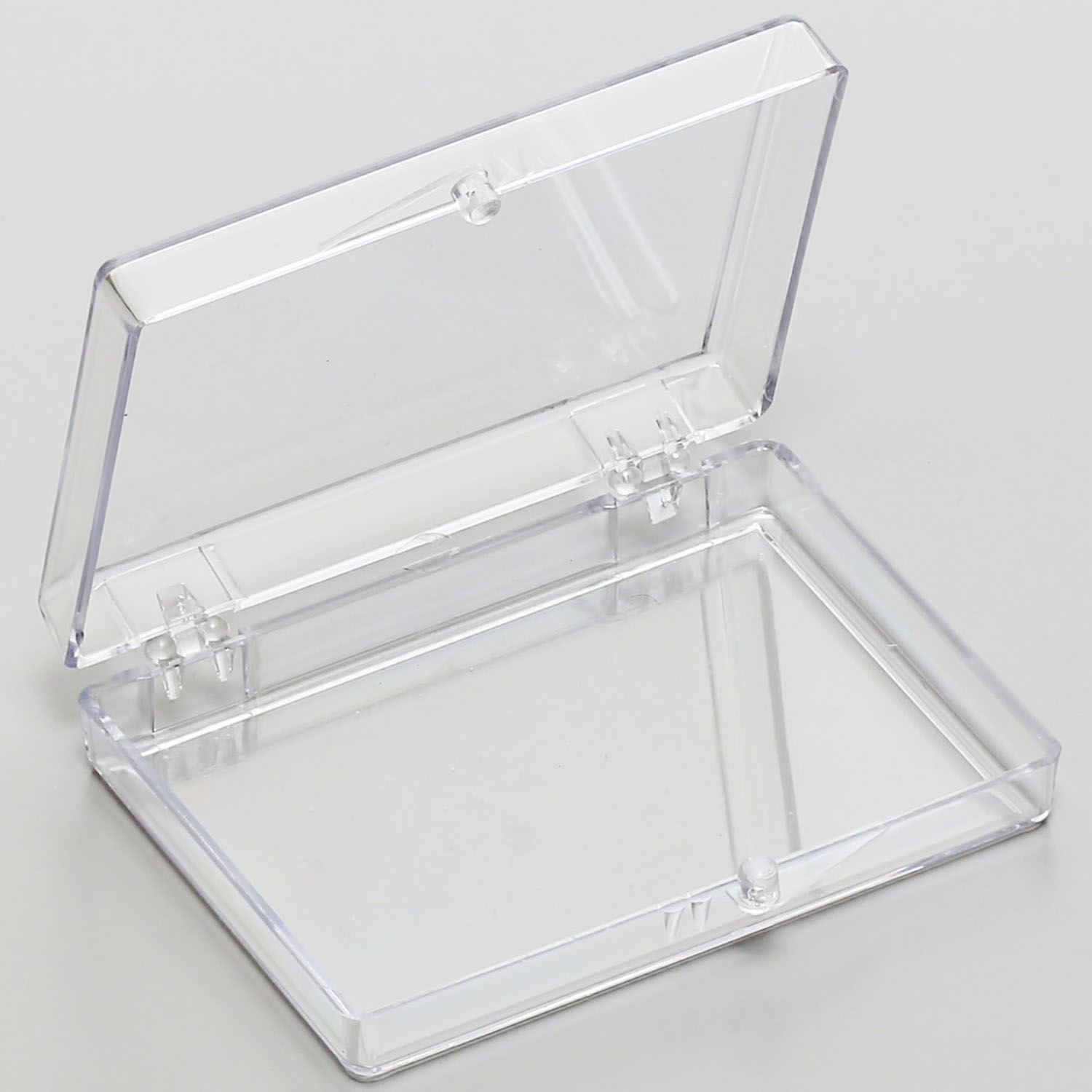 G3953_1 Polystyrol-Schachtel 73mm x 50mm x 11mm, transparent