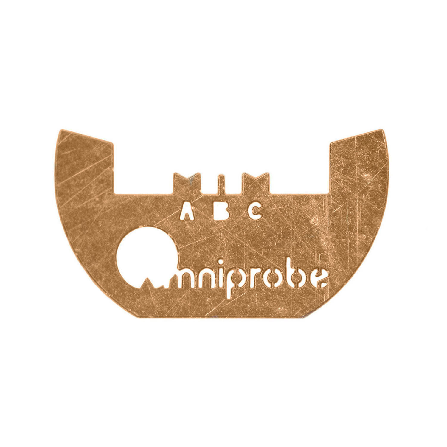 J426_1 Omniprobe Lift-Out-Grids mit 3 niedrigen Zapfen, Kupfer, Ø 3 mm, Dicke 30 µm