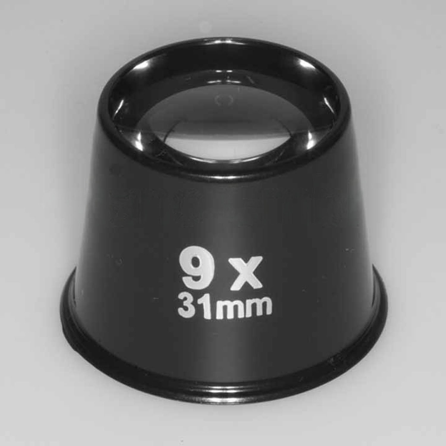 Uhrmacherlupe, x9 Vergrößerung mit 25mm Linsendurchmesser