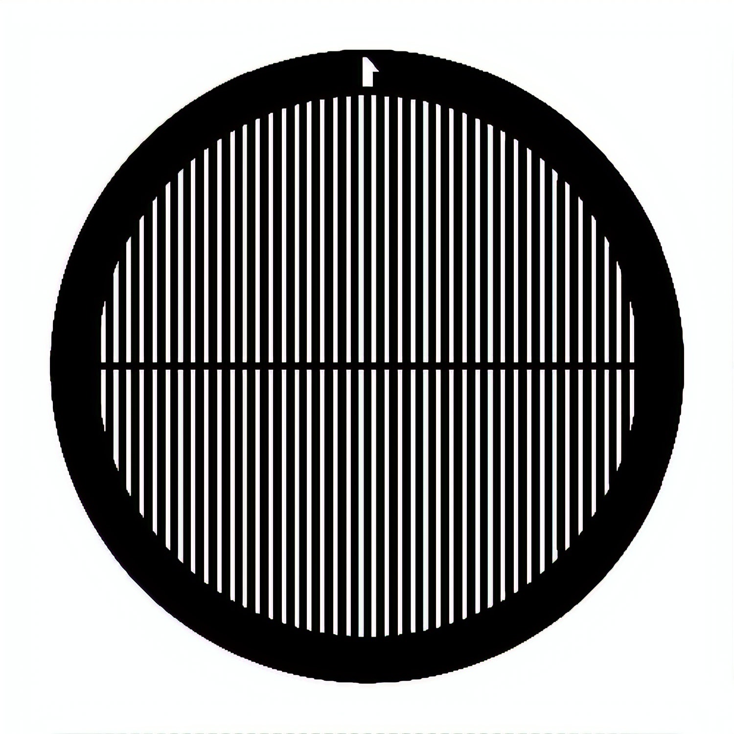 TEM Grids, Netzchen mit parallelen Stegen und Quersteg