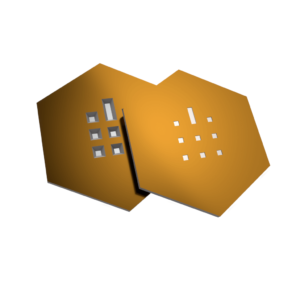 TEM Silizium Membran 3x3 Fenster - Pure Silicon Grids – 3x3 Windows