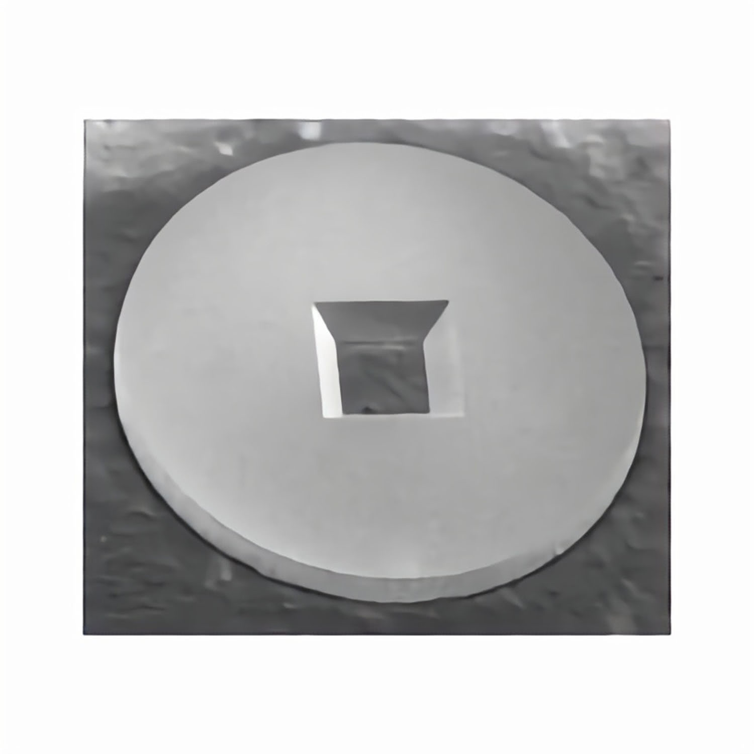 21540-10_1 Silizium Rahmen ohne Trägerfilm, 9 Fenster je 0,1 x 0,1mm, Dicke 200µm