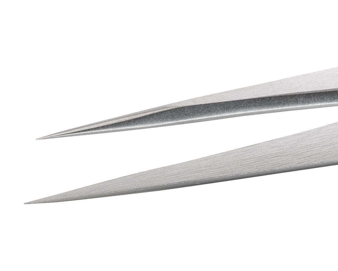 Hochpräzise Pinzette (ideal-tek) Typ 3C, Nickel-Chrom-Legierung, antimagnetisch, Länge: 110 mm