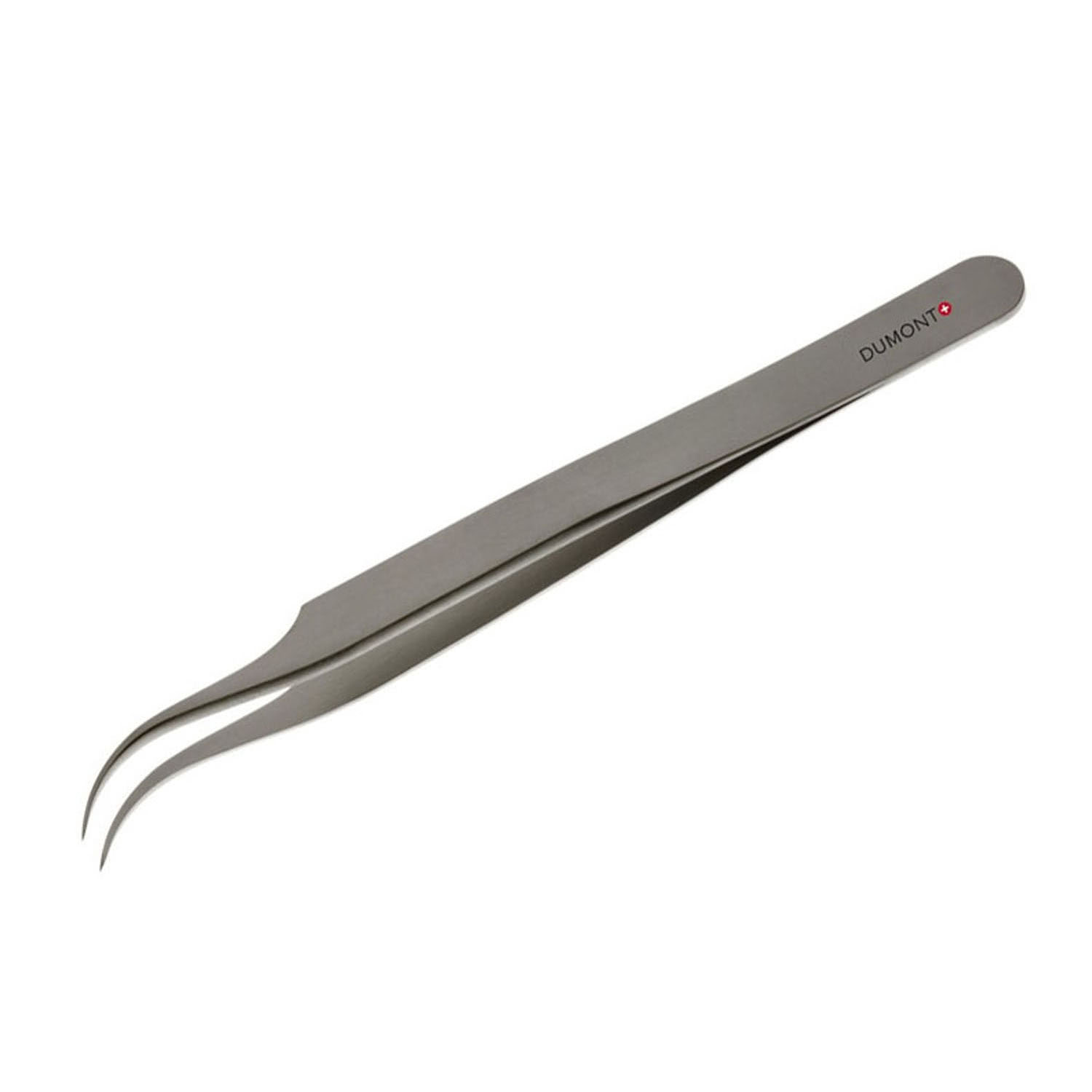 Dumont - Biologie Pinzette mit gebogener Spitze, Typ 7, Titan